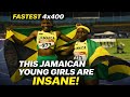 WOOHOO!!! Fastest 4x400! Jamaican U17 Girls Dominate CARIFTA Games