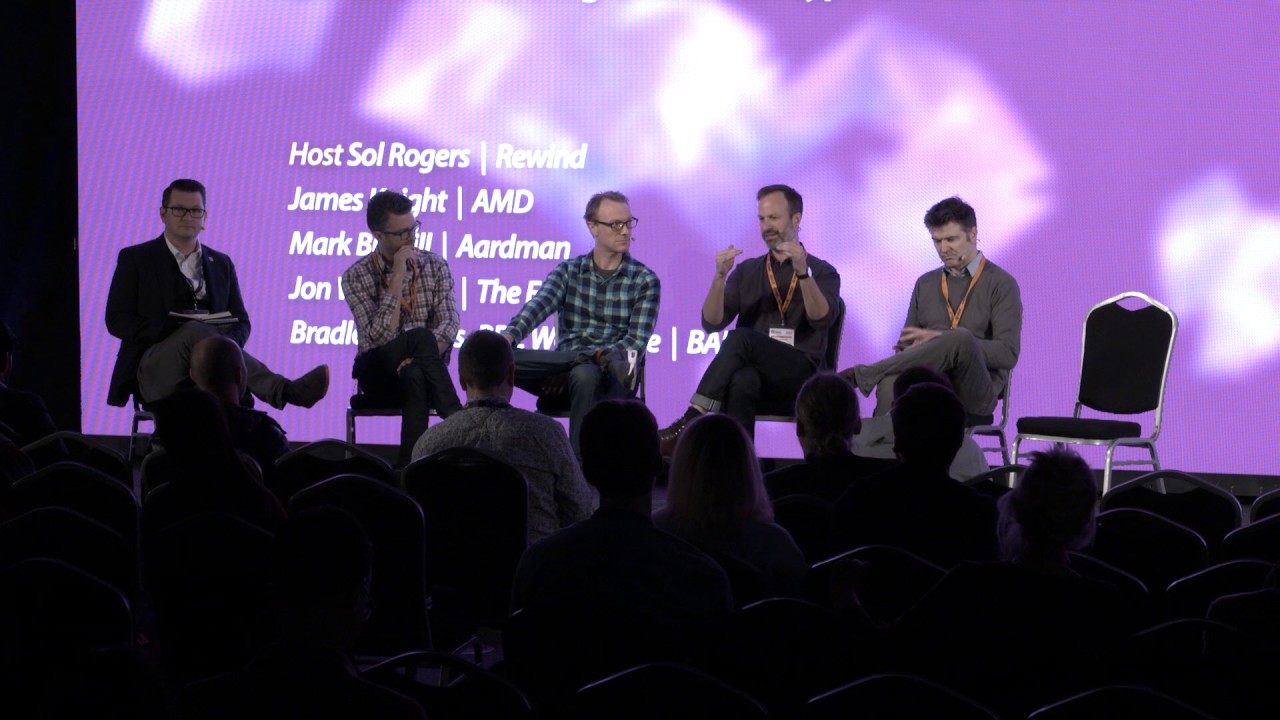BAFTA VR: Sol Rogers, James Knight, Mark Burvill, Jon Wadleton, Bradley Crooks, Mitch Turnbull