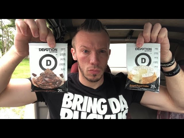 Angel food cake devotion nutrition protein powder