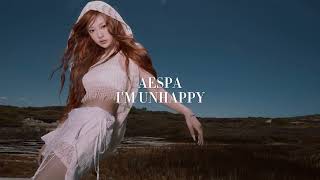 AESPA 'I'm Unhappy' but the hidden vocals are louder Resimi