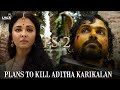 Ps2 movie scene  plans to kill aditha karikalan  karthi  aishwarya rai  vikram  lyca