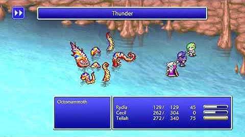Final Fantasy IV Pixel Remaster - Octomammoth