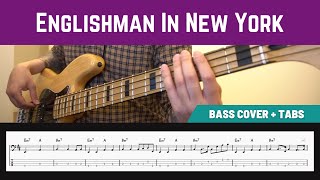 Sting - Englishman in New York (Bass Cover + TAB)
