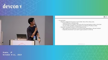 An Examination of Quadratic Voting by Sota Ishii & Masahiro Yasu (Devcon5)
