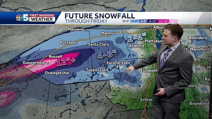 Video: Heavy lake effect snow in New York Friday (11-17-22)