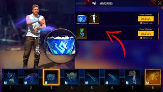 CORRE!! RESGATE O EMOTE E GELO DE GRAÇA, LIVRARIA DO MUNDIAL, NOVOS EVENTOS - FREE FIRE