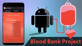 Android Blood Bank Project screenshot 4