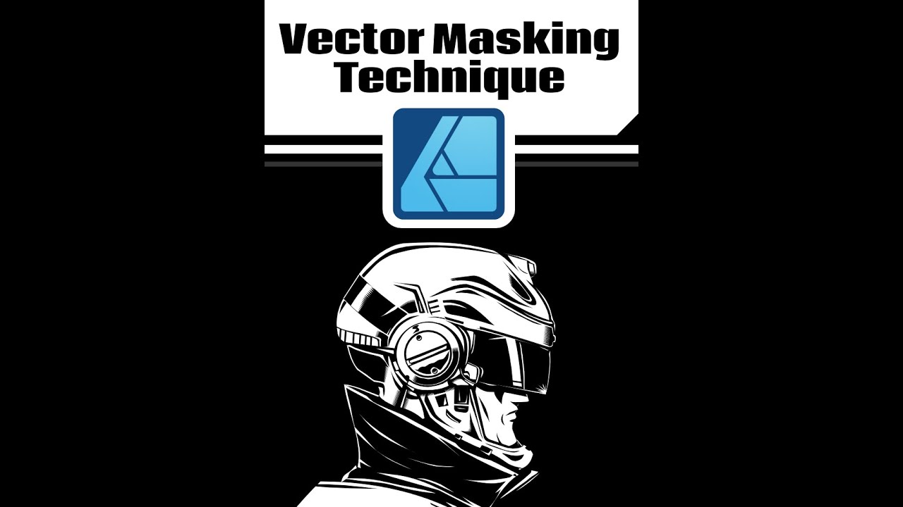 Affinity Designer Tutorial Making a Vector Mask - YouTube