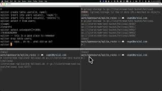 SQLite point in time restoration (PITR) - literstream demo