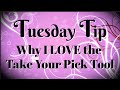 Why I LOVE the Take Your Pick Tool | My Favorite Things