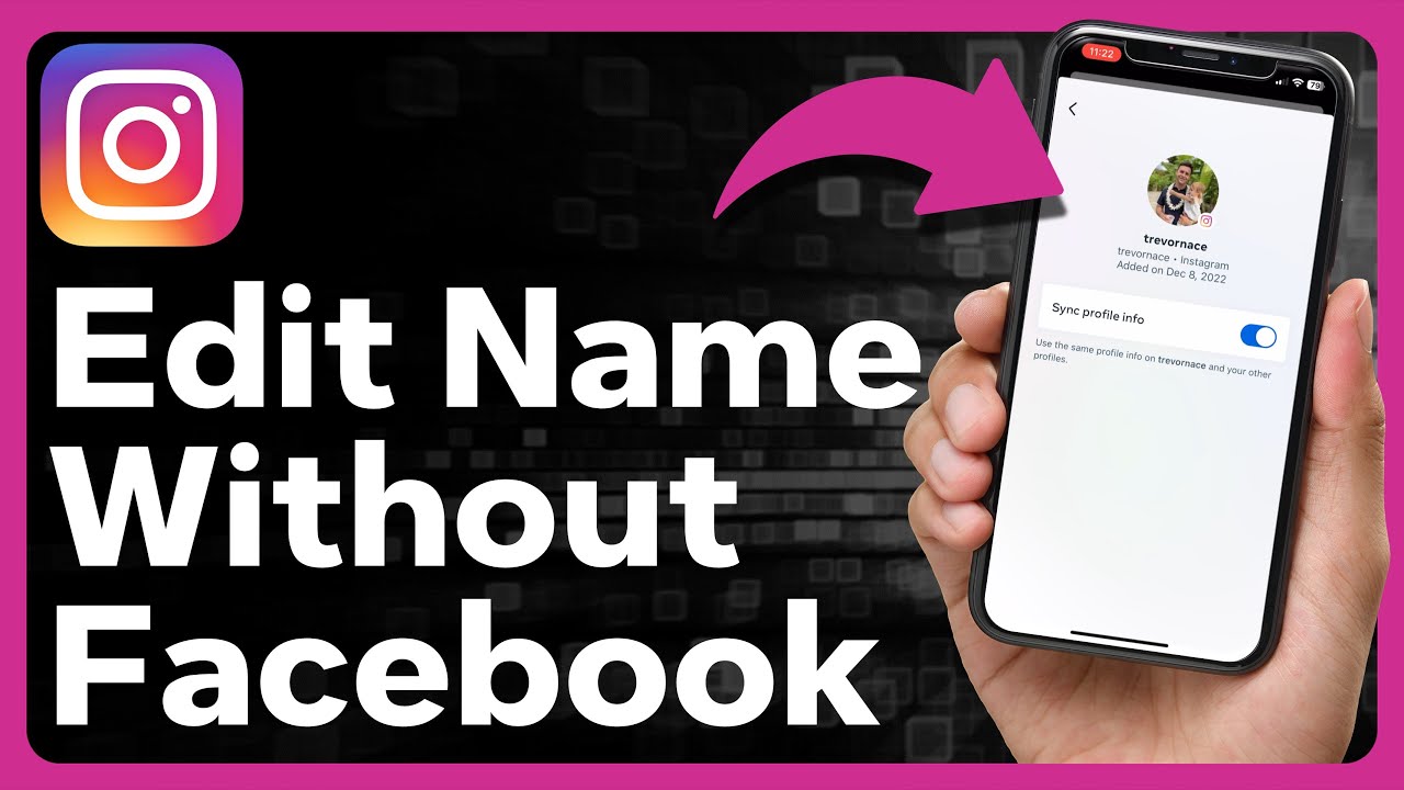 How To Change Your Name On Instagram Without Facebook - YouTube