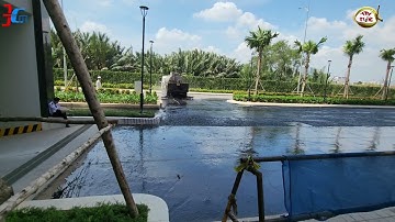 16 THÁNG 11, 2022 XE BỒN ĐANG THI CÔNG TRẢI THẢM NHỰA ĐƯỜNG NỘI BỘ NỐI BLOCK U VỚI BLOCK S Q7 SAIGON