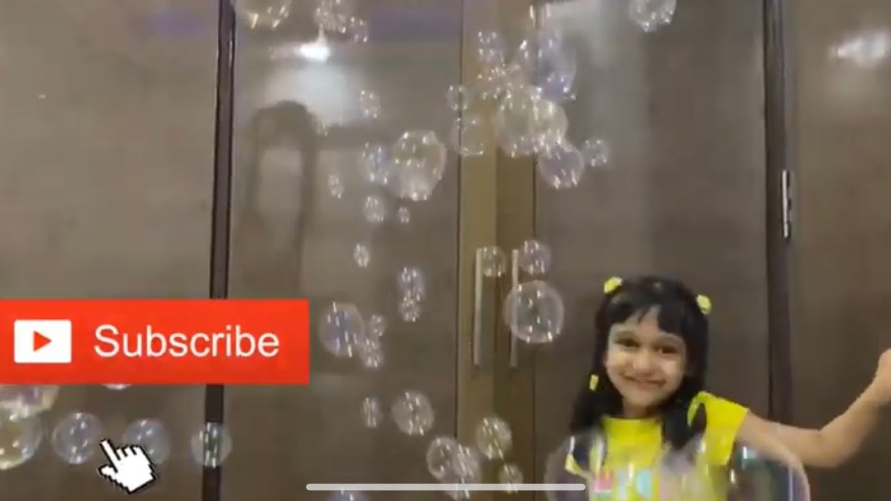 How to make bubble water at home YouTube