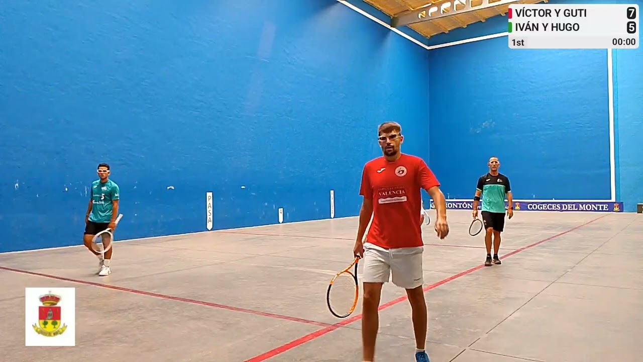 Final Masculina: Iván M. y Hugo L. vs Víctor M. y Gustavo V.