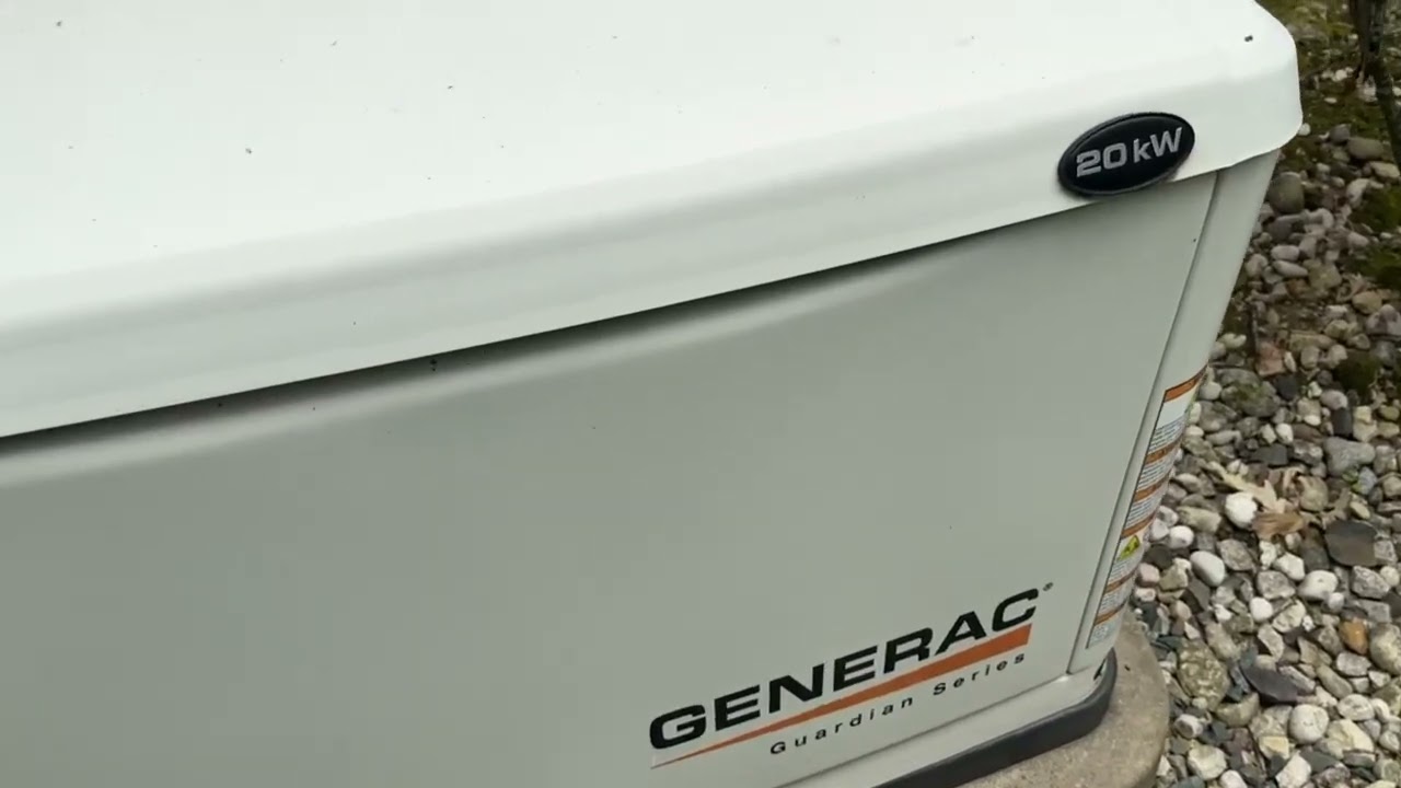 Generac 7043 22kW Air Cooled Guardian Series Home Standby Generator, keep home safe