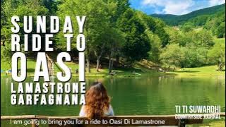 SUNDAY RIDE TO OASI DI LAMASTRONE IJalan Jalan virtual ke Danau; orang Itali ngapain di Hari Minggu?