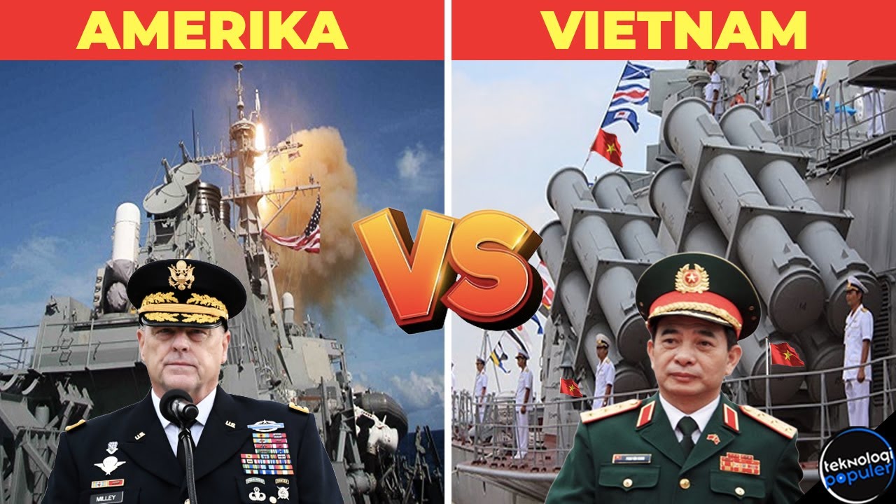 BAK LANGIT DAN BUMI! Segini Perbandingan Kekuatan Militer Amerika vs