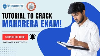 Tutorial to crack MAHARERA exam