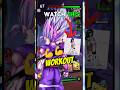 ULTRA BEAST GOHAN after this WORKOUT!! 💀 (Dragon Ball Legends) #shorts
