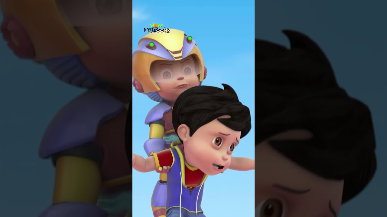Vir Ne Bachaya Vir Ko | Vir The Robot Boy | Youtube 3D Shorts | Wow Cartoons #shorts