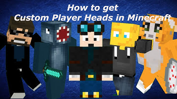 Minecraft PC: How to get Custom Player Heads in Minecraft 1.8.8