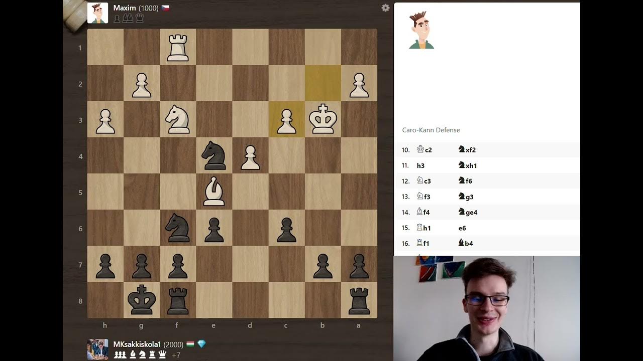 Lichess - Caro-Kann-védelem 