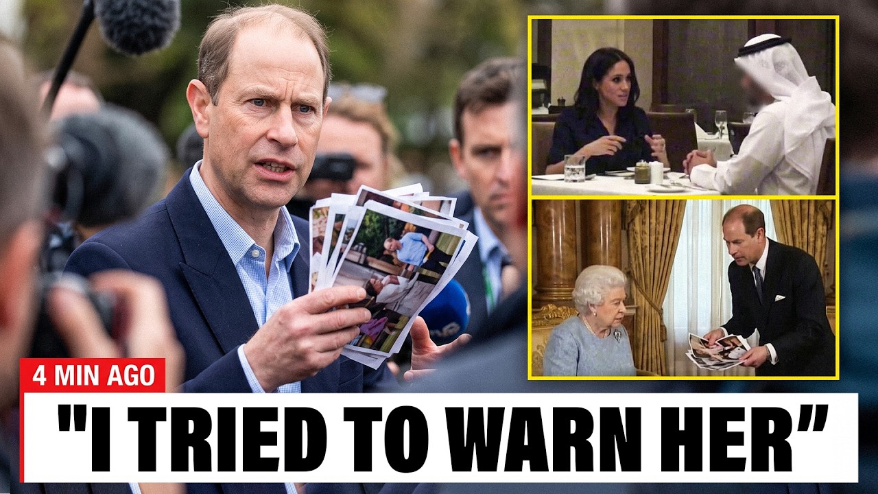 Prince Edward Finally speaks out: "I Tried To Warn Her"