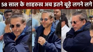 Shahrukh Khan surprised everyone at the age of 58, looking very young and dashing at Mumbai airport