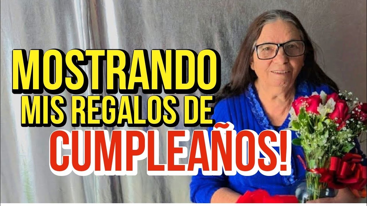 Mostrando mis REGALOS de cumpleaños ❤️