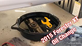 2015 Forester XT: Oil Change
