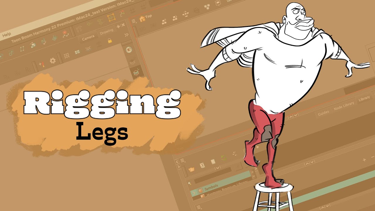 Rigging - The Leg ( Toon Boom Harmony ) - YouTube