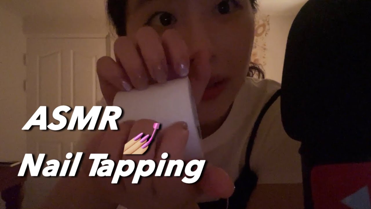 ASMR 제일 좋아하는,네일 탭핑🙂‍↔️Nail Tapping 