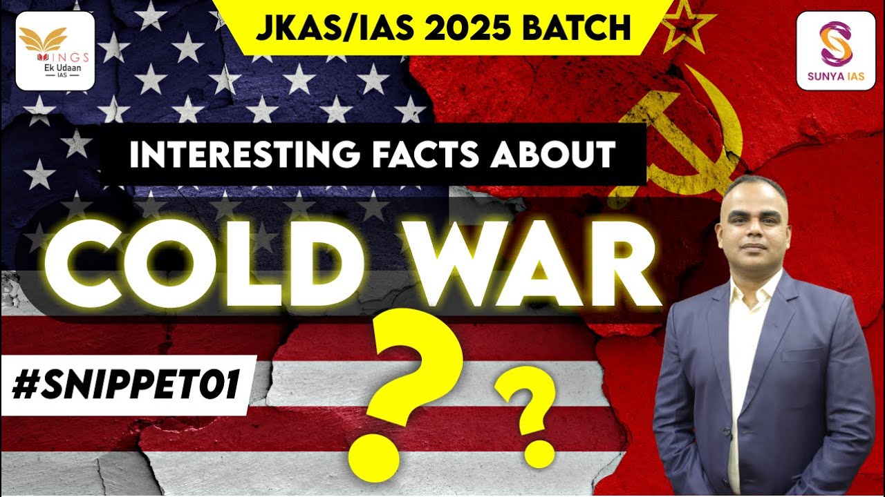 INTERESTING FACTS ABOUT COLD WAR | SNIPPET01 #coldwar #education #ias # ...
