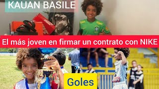 KAUAN BASILE el niño de 8 años que superó el récord de Neymar y Messi. -  YouTube