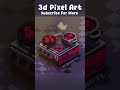 "A Meal To Die For" #3dpixelart #lofi #coding #gaming #roblox #techart #games