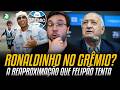 🟦 A REAPROXIMAÇÃO QUE FELIPÃO ESTÁ TENTANDO COM RONALDINHO NO GRÊMIO