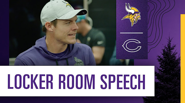 Kevin O’Connell’s Locker Room Speech After Minnesota Vikings Win Over Chicago Bears in Week 5