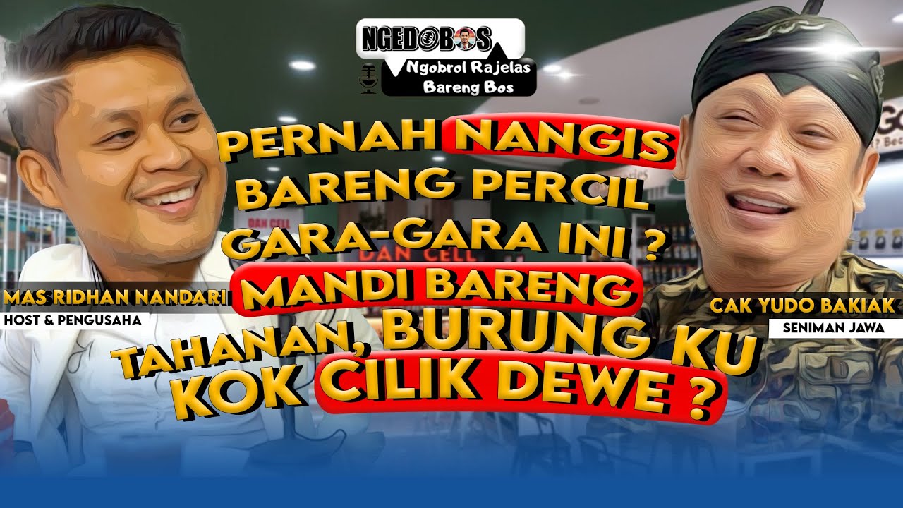 NGEDOBOS | MUNGKIN NGGA CAK YUDO BERSATU DENGAN CAK PERCIL LAGI ?? CAK YUDO : YAAA MUNGKIN SAJA ?