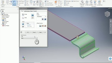 Contour Flange As a Secondary Feature Width 1