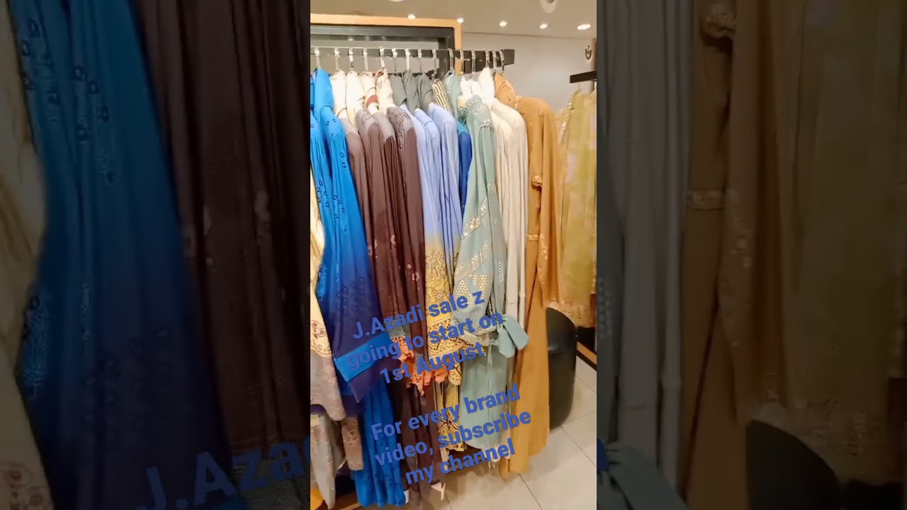 j.Azadi biggest sale on 11th August
