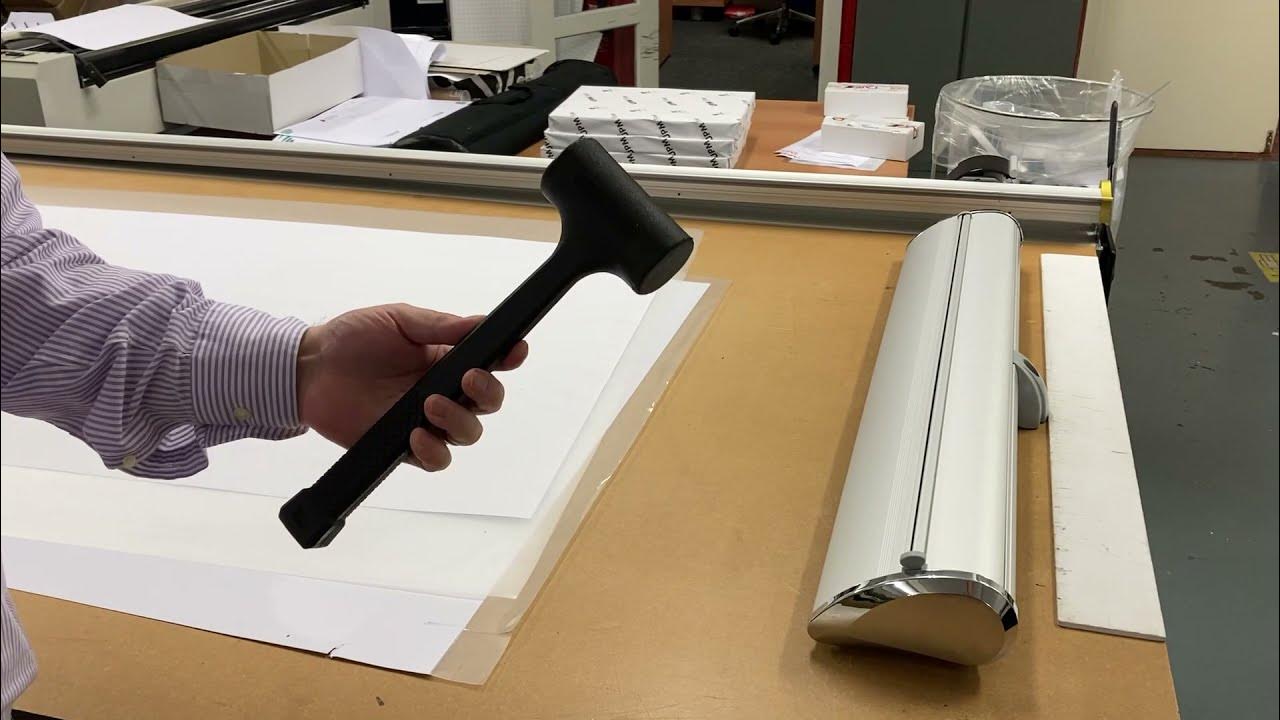 How To Replace Pull Up Banner Graphic YouTube