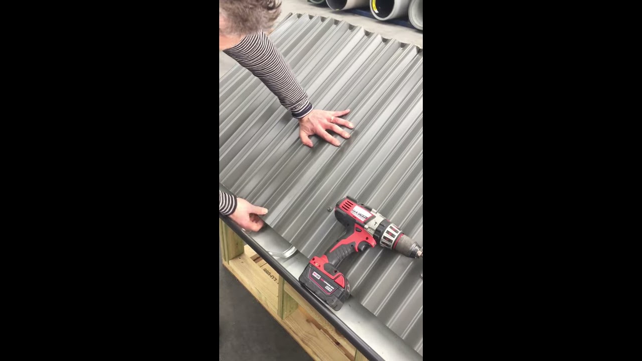 How To Lapping Fastening COLORBOND Corrugated Iron Sheets Metal Roofing Online