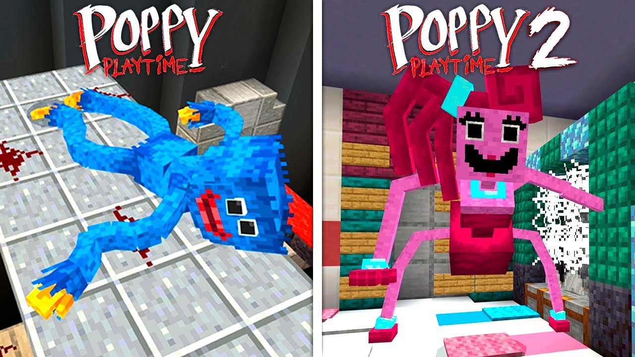 Мод на minecraft poppy playtime 3 карта