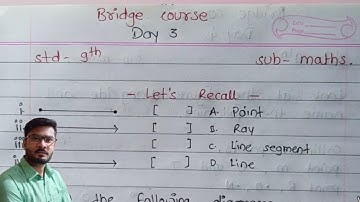 Bridge course day 3 class 9 maths complete activity sheet solution for English medium
