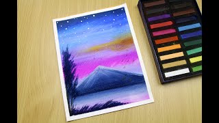 Daily Challenge #58 / soft pastel / paint world best soothing scenario screenshot 5