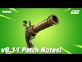 Fortnite Patchnotes