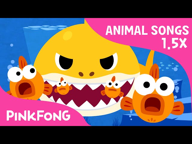 Baby Shark Song - For Kids - Faster Version