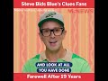 Steve From Blue's Clues Bids Farewell To Fans With Emotional Message