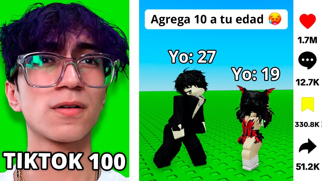 Mire 100 Tik Toks de Roblox porque me odio