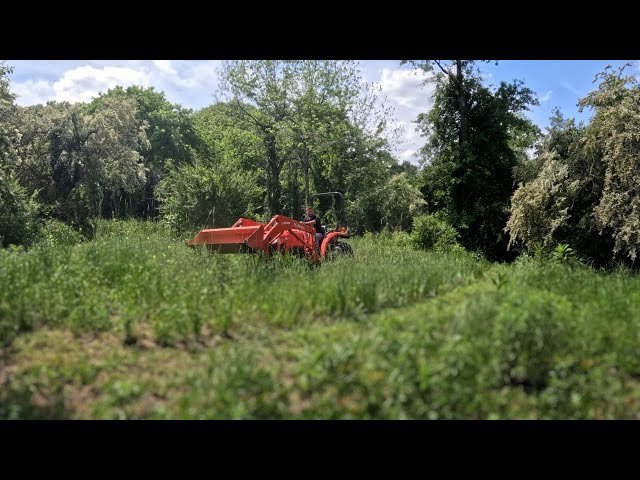 SATISFYING! Mowing Fields On A 140 Year Old Farm! And Spreading Kindness class=